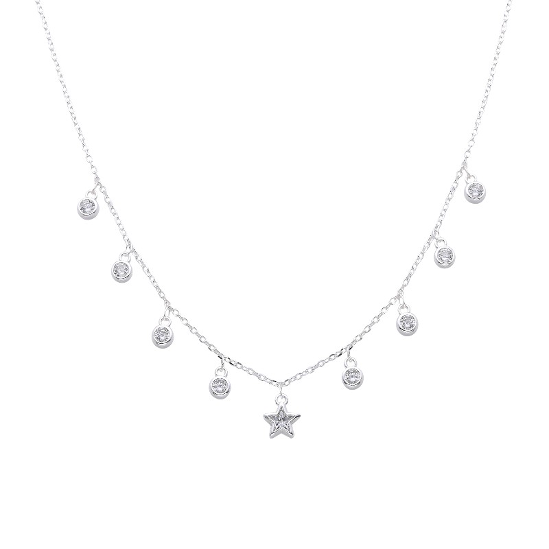 Gargantilla de Estrella y Puntos de Luz